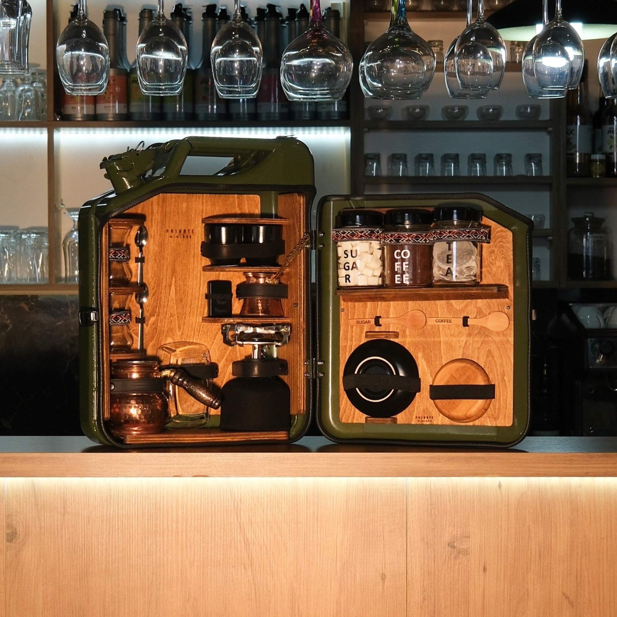 Çelik Bidon Çay & Türk Kahvesi Konsepti