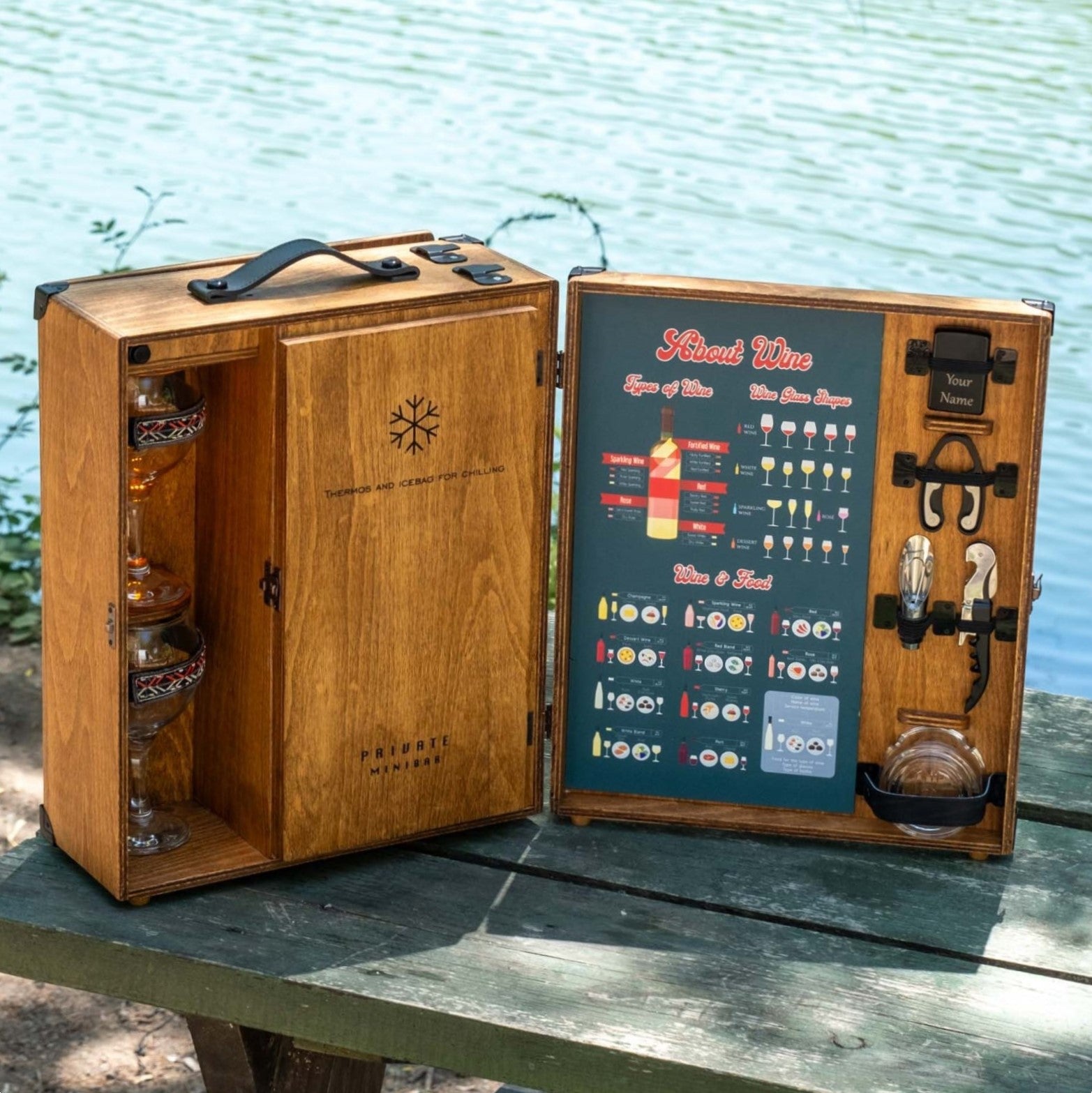 Showy Serisi / Termos Soğutuculu Şarap Konsepti