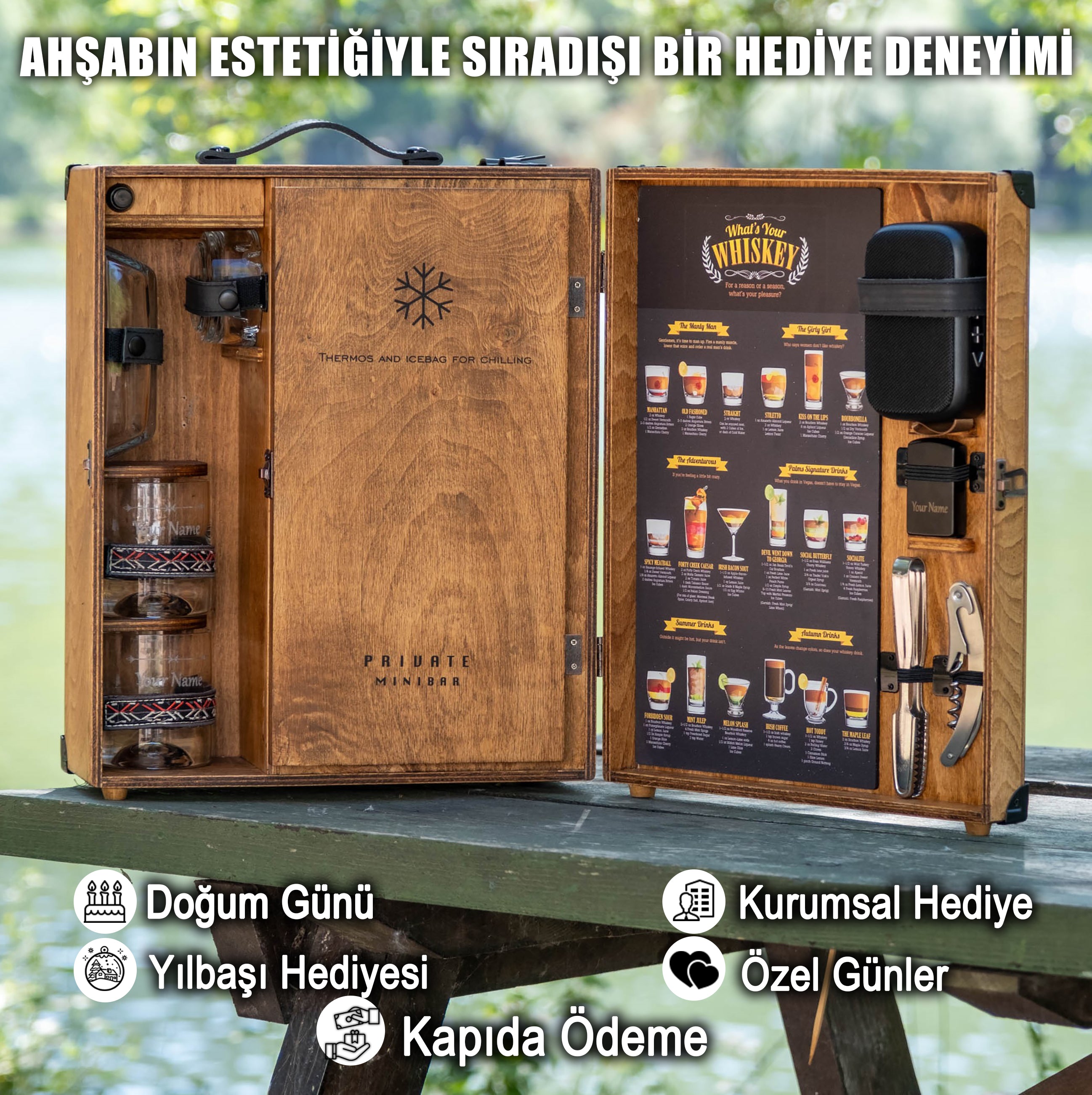 Showy Serisi / Termos Soğutuculu Viski Konsepti