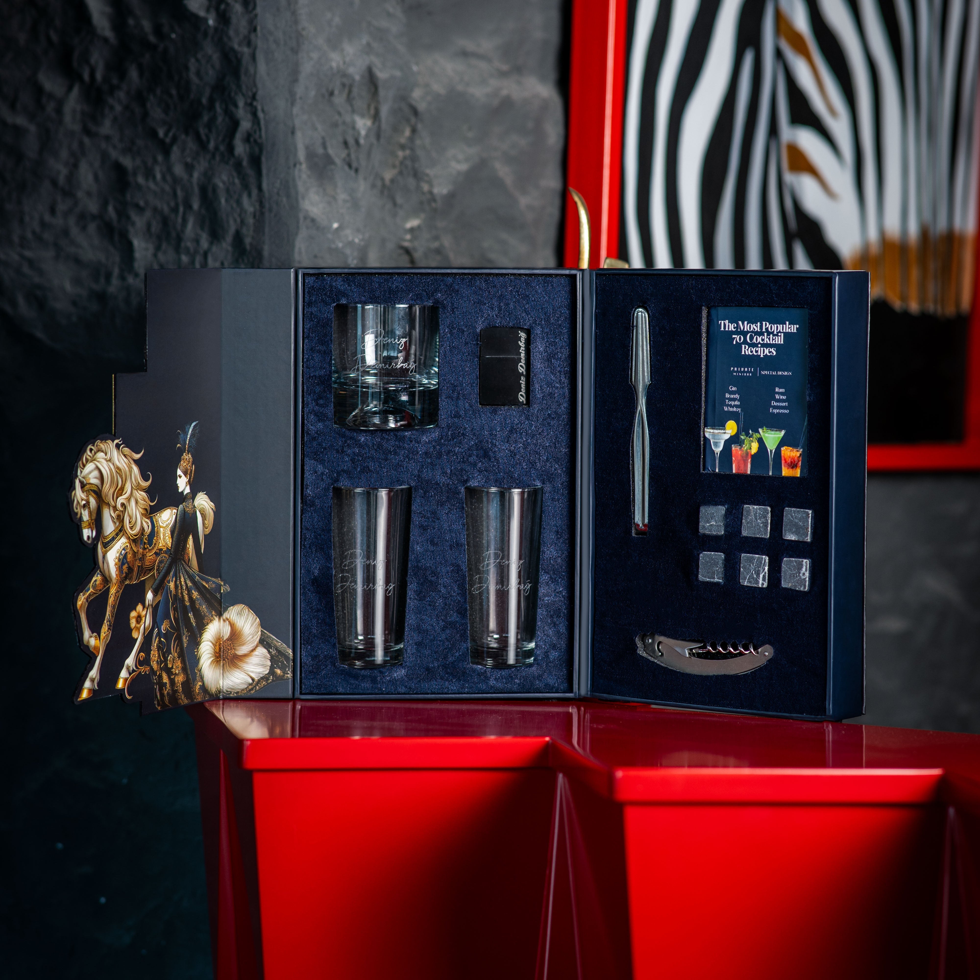 Fresk Serisi Viski & Rakı Konsepti (Gift Box)