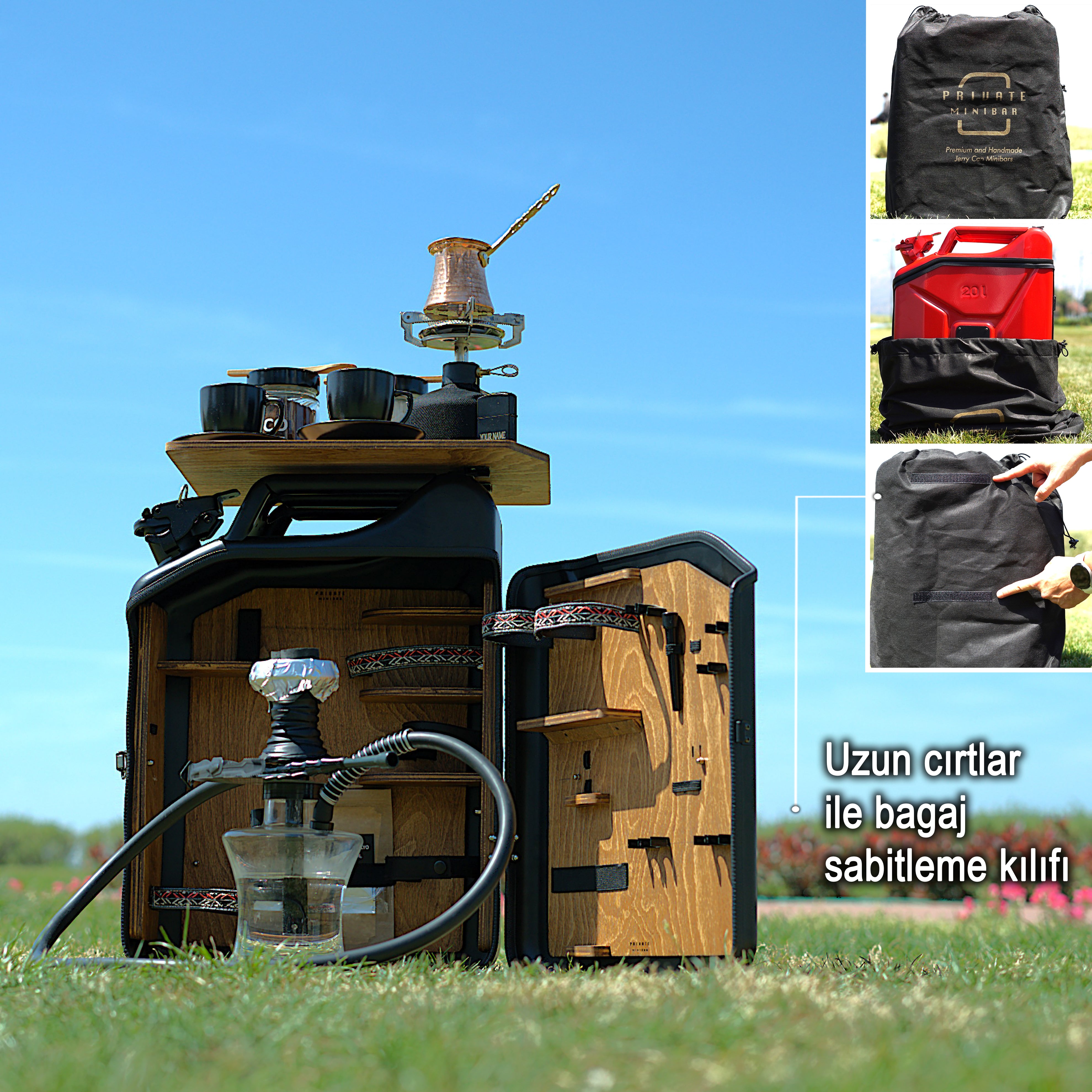 Çelik Bidon Nargile & Türk Kahvesi Konsepti