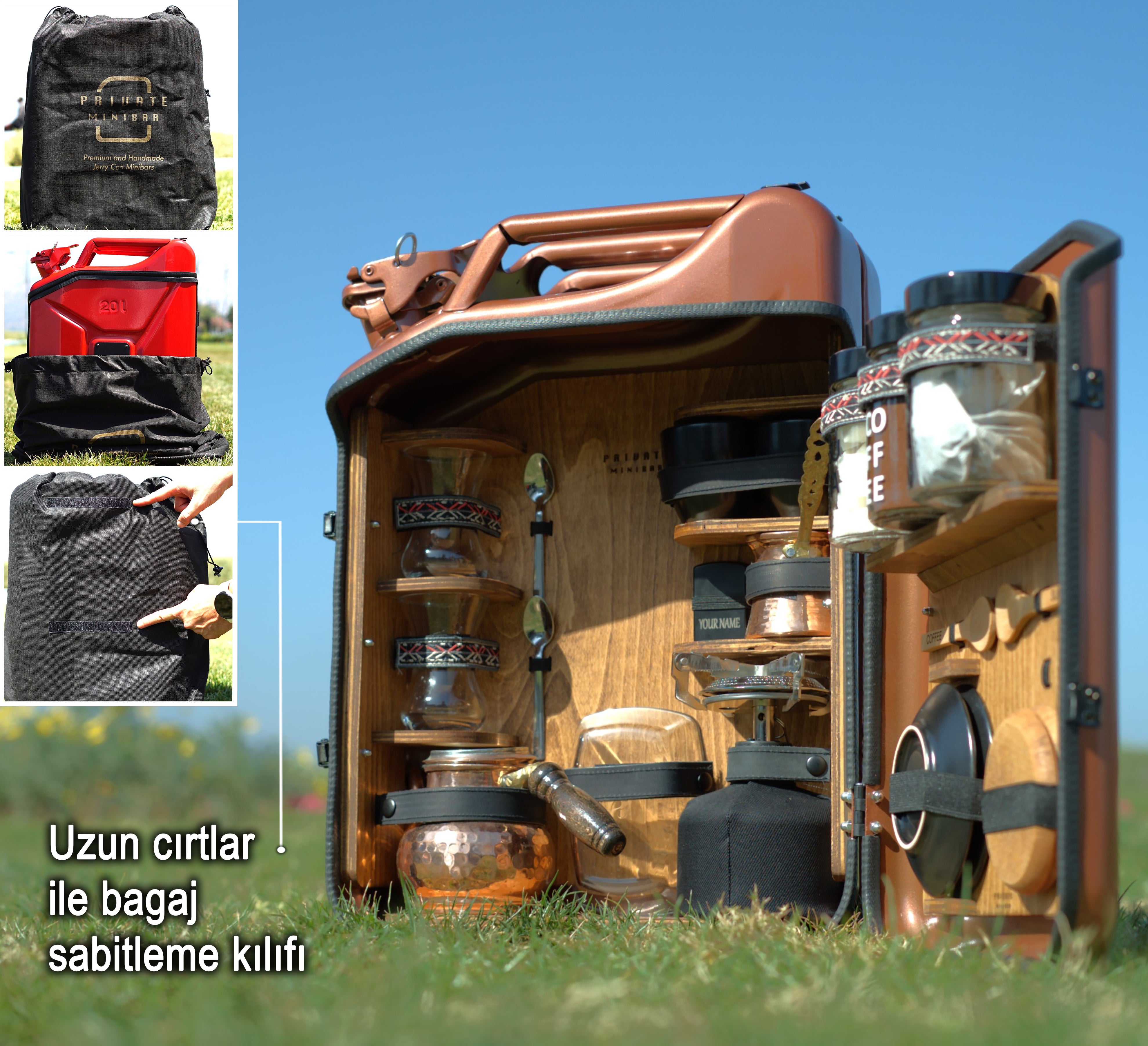 Çelik Bidon Çay & Türk Kahvesi Konsepti