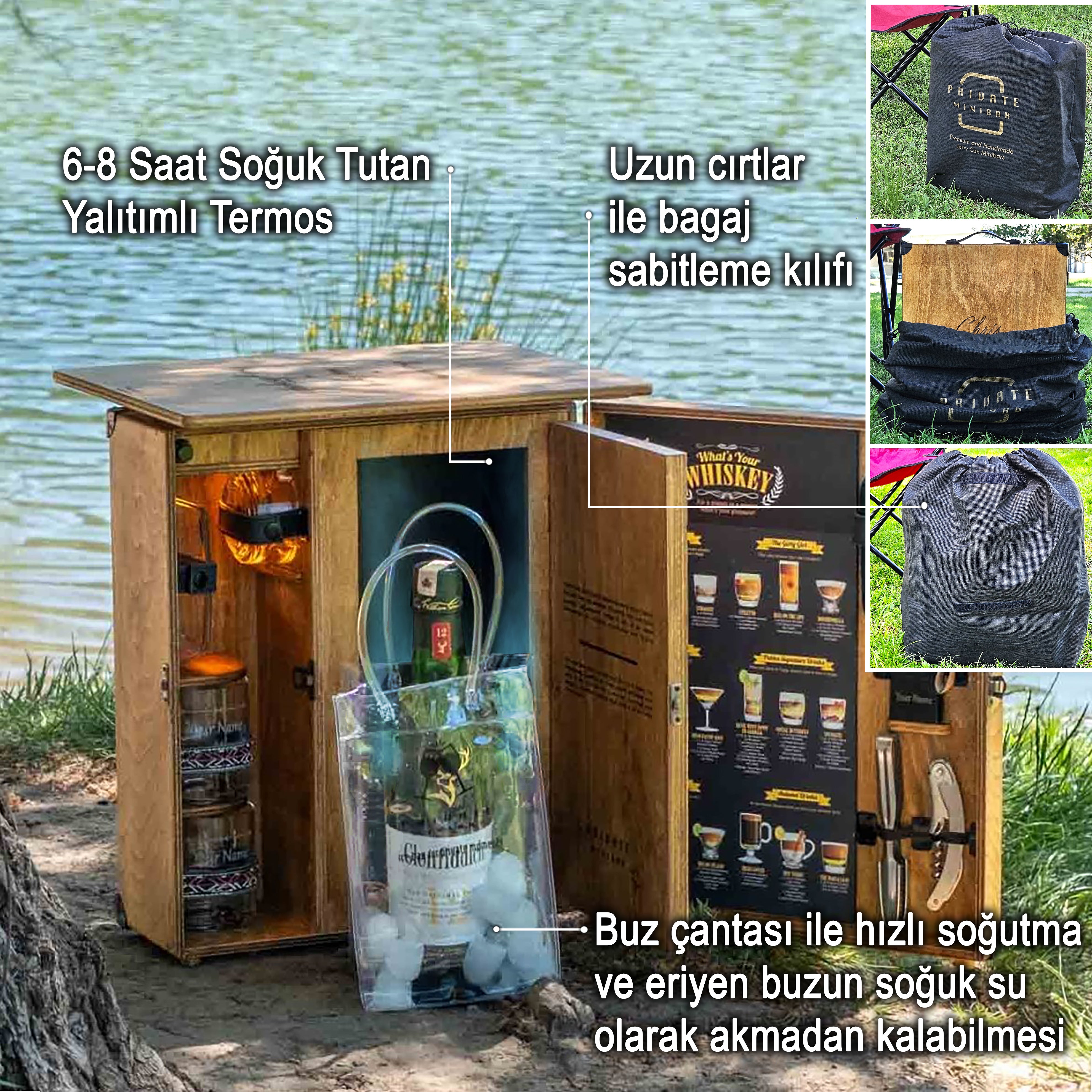 Showy Serisi / Termos Soğutuculu Viski Konsepti