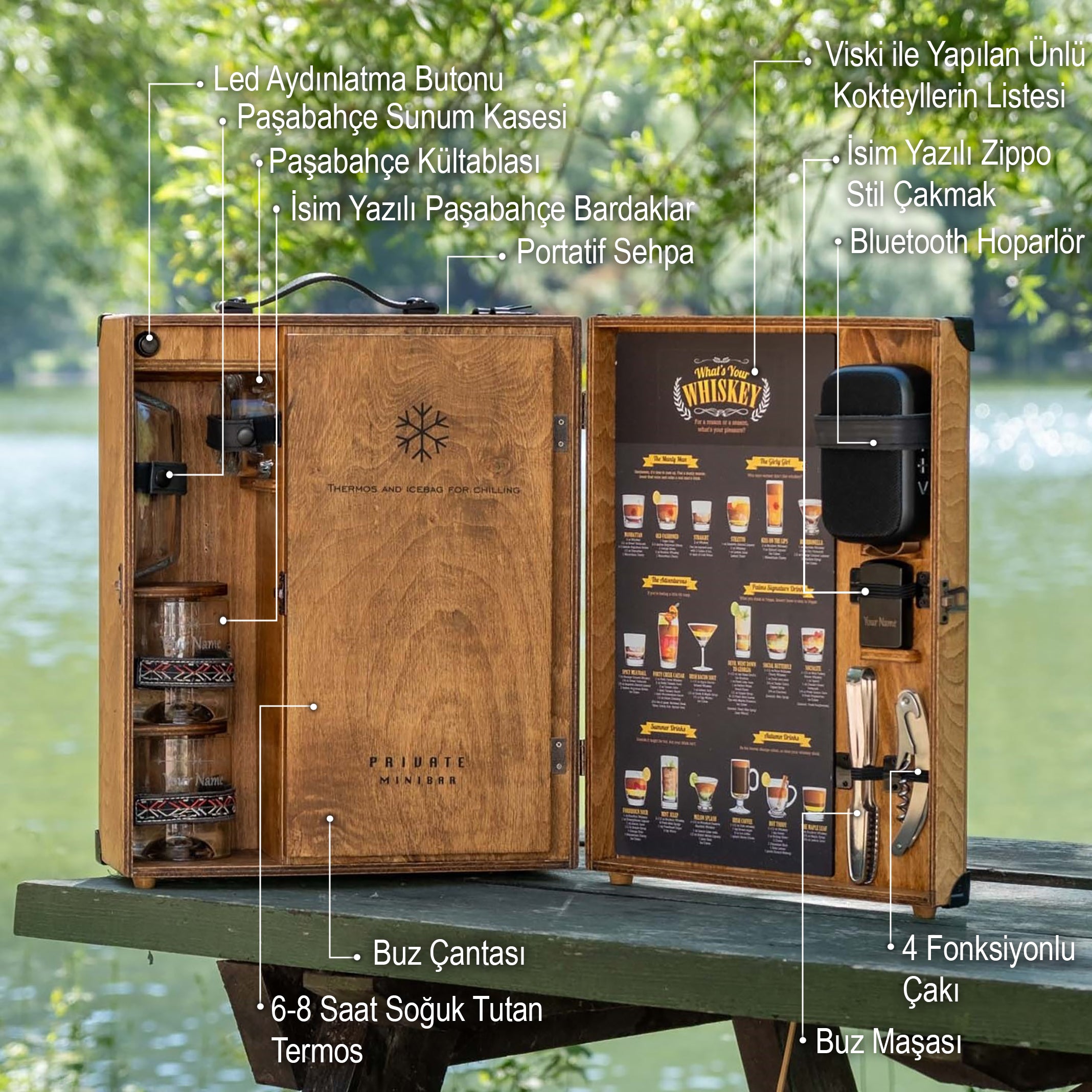 Showy Serisi / Termos Soğutuculu Viski Konsepti