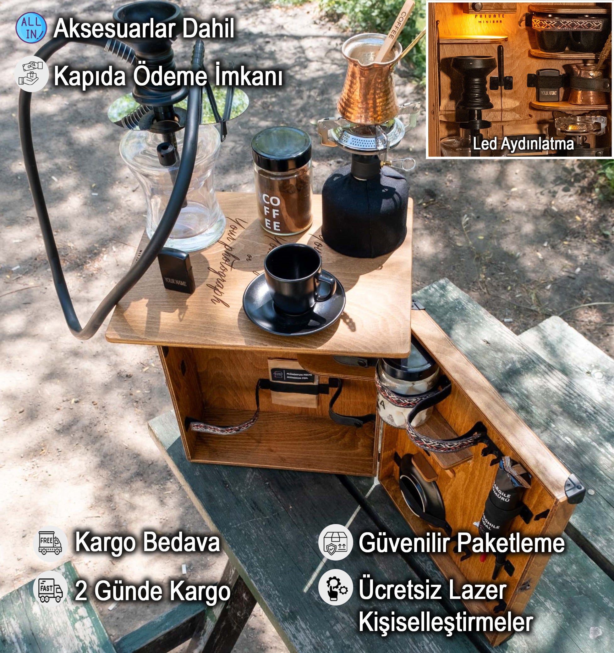 Showy Serisi / Nargile & Türk Kahvesi Konsepti