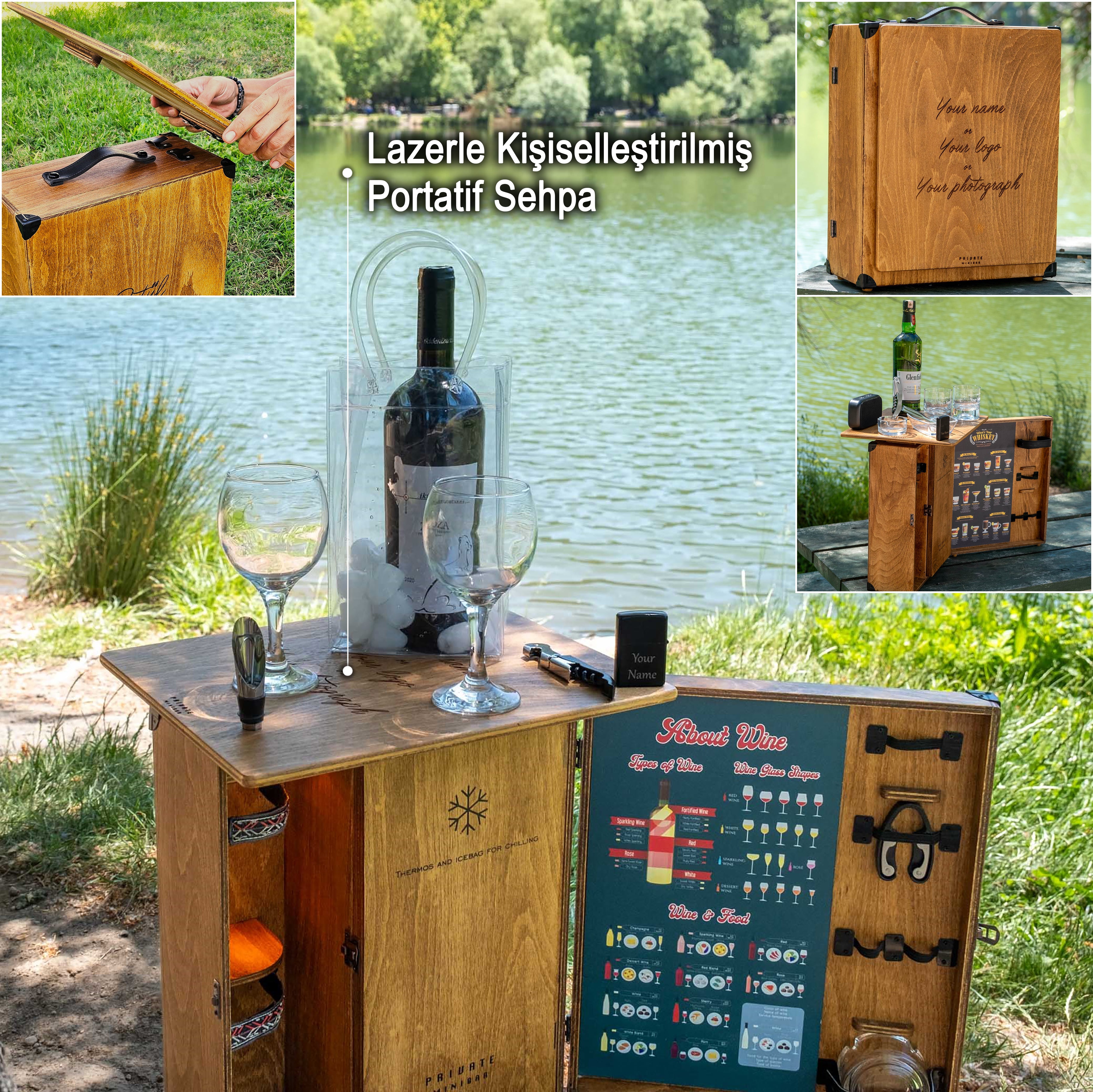 Showy Serisi / Termos Soğutuculu Şarap Konsepti