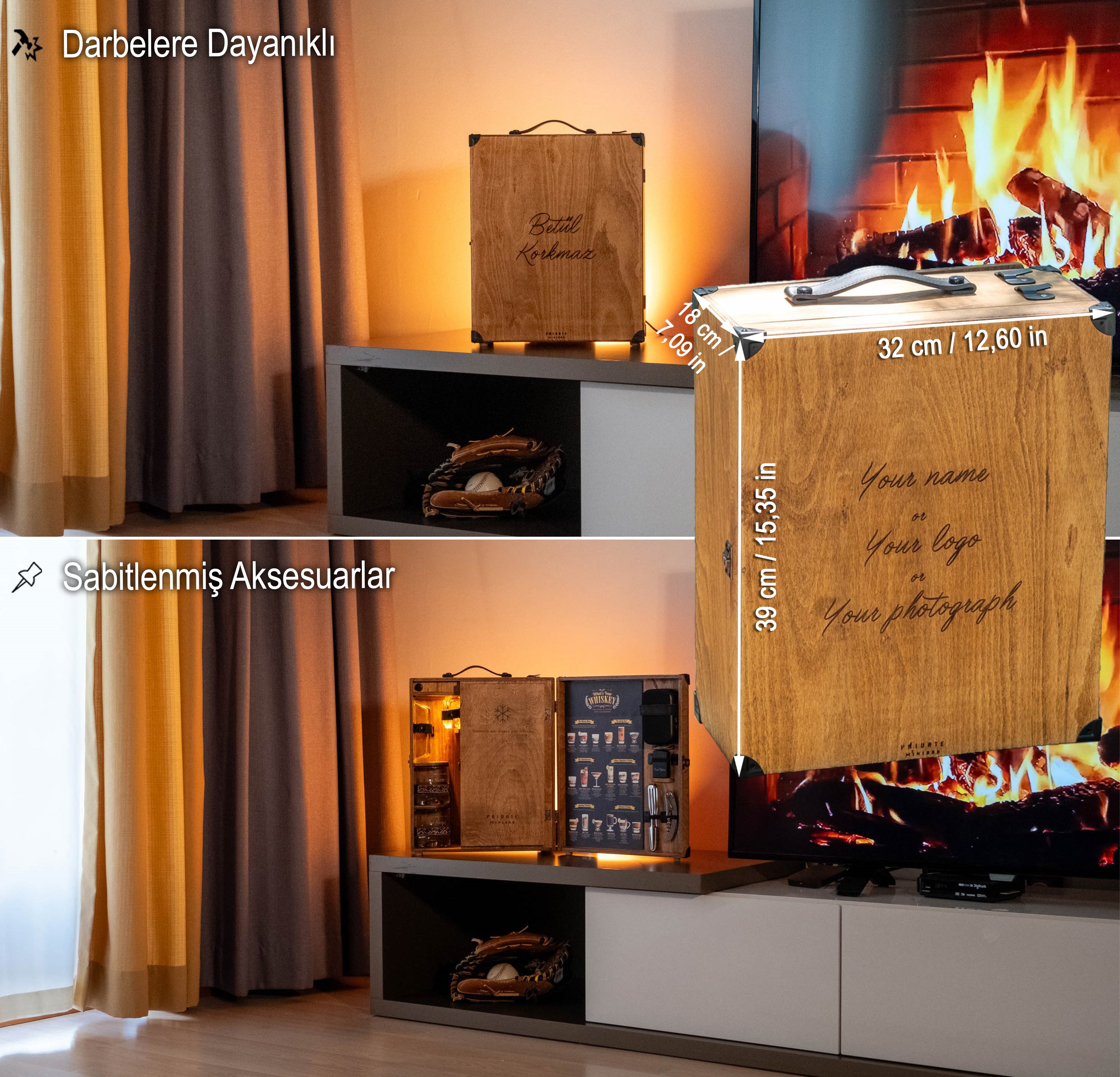 Showy Serisi / Termos Soğutuculu Viski Konsepti