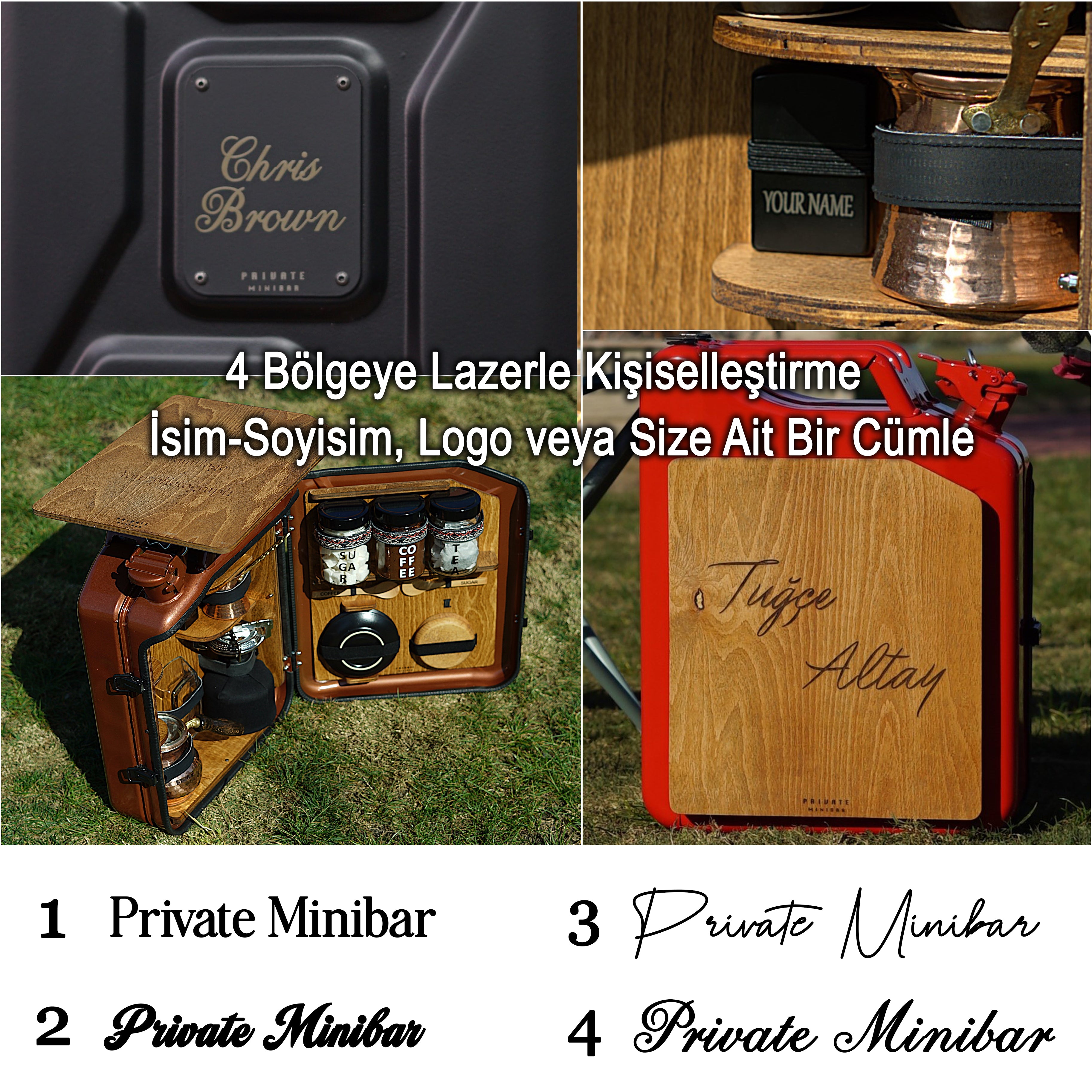 Çelik Bidon Çay & Türk Kahvesi Konsepti