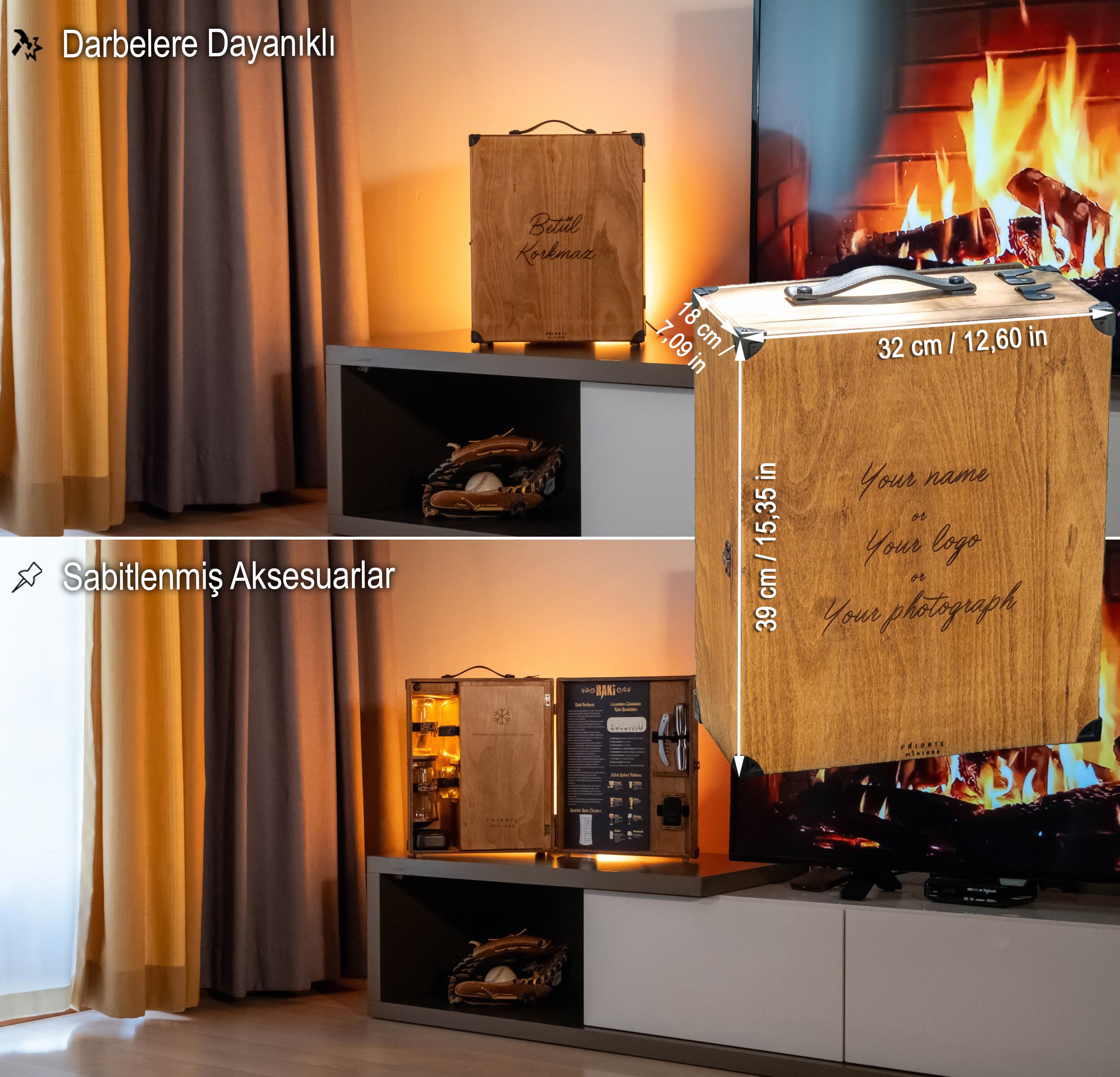 Showy Serisi / Termos Soğutuculu Rakı Konsepti