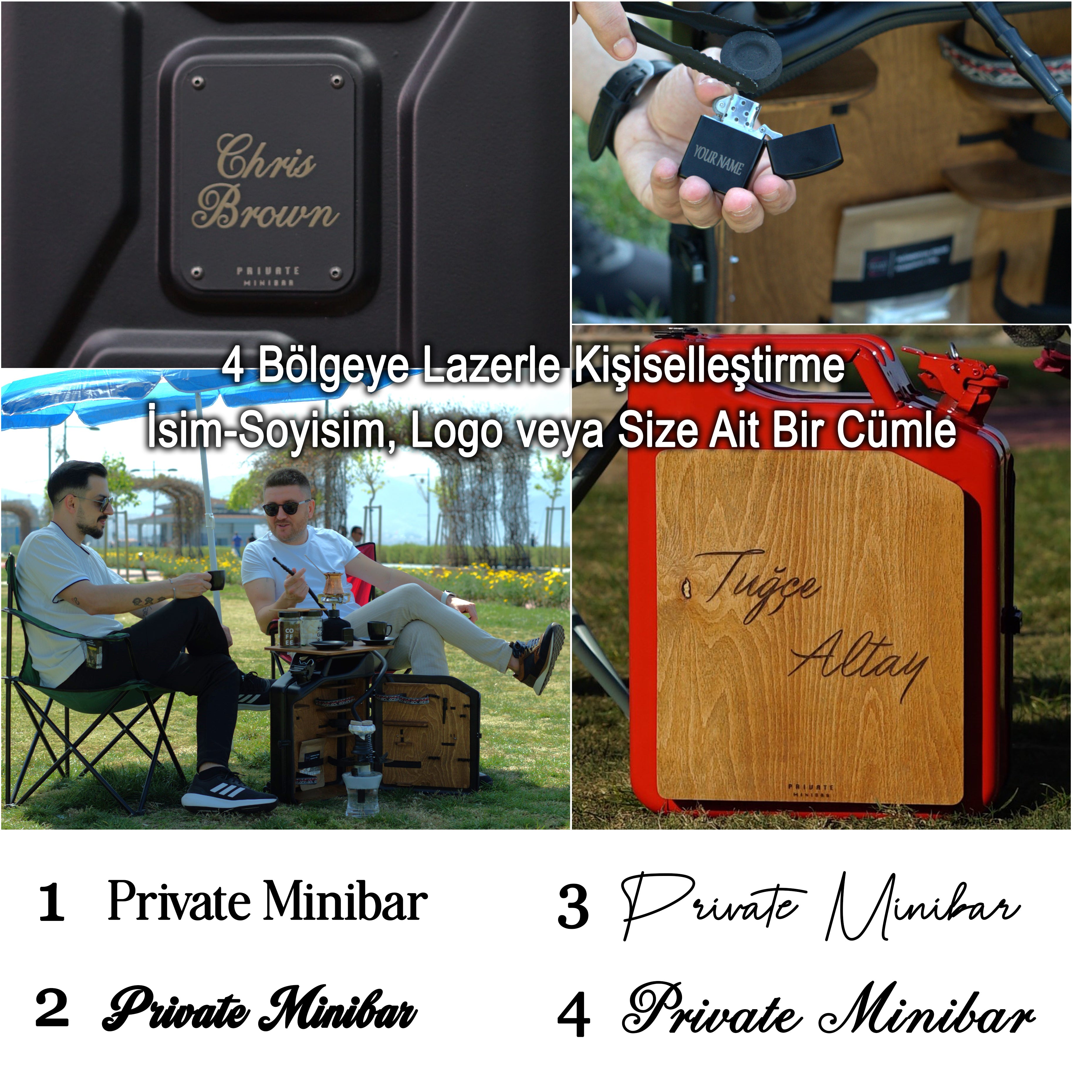 Çelik Bidon Nargile & Türk Kahvesi Konsepti