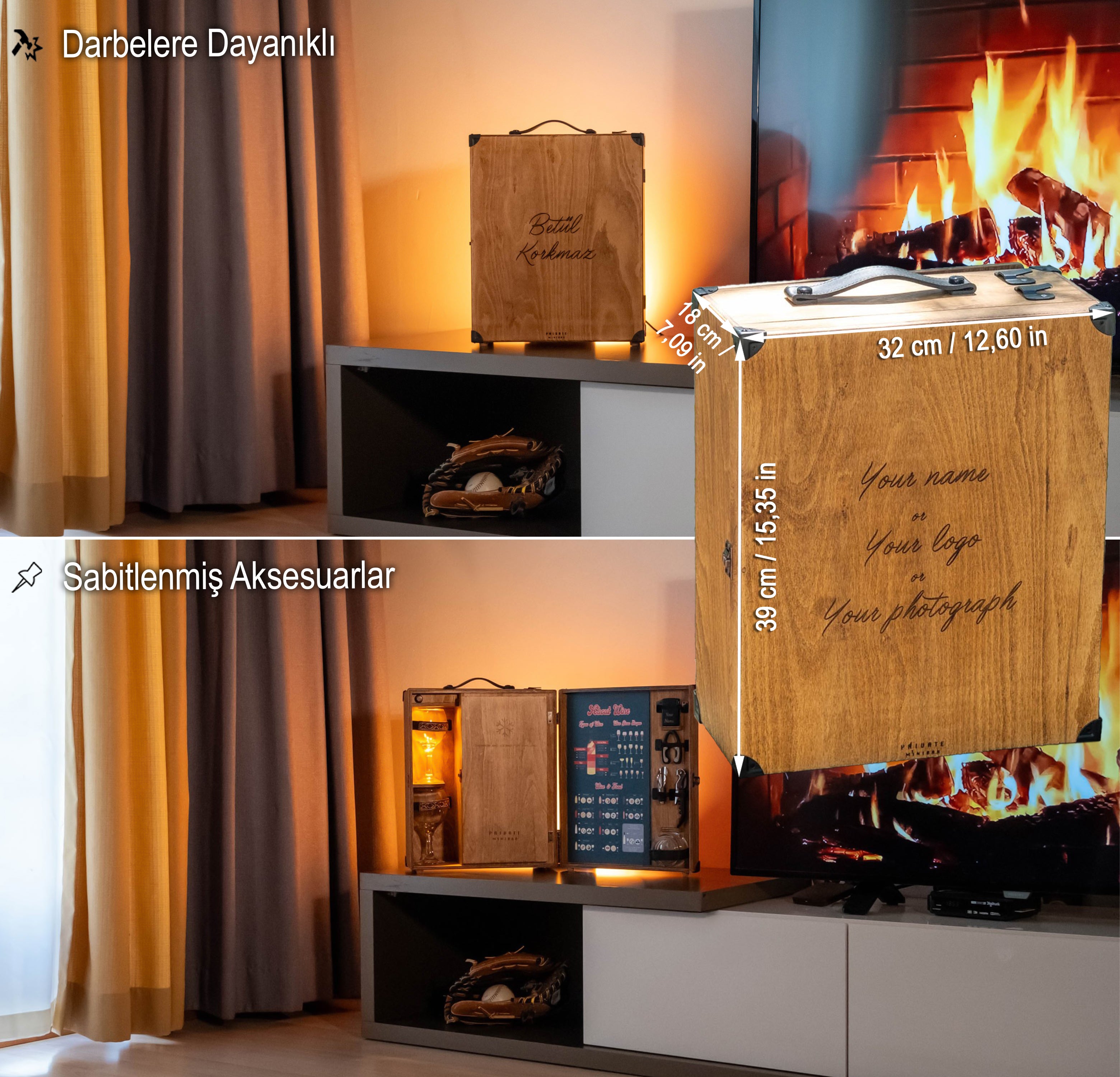 Showy Serisi / Termos Soğutuculu Şarap Konsepti