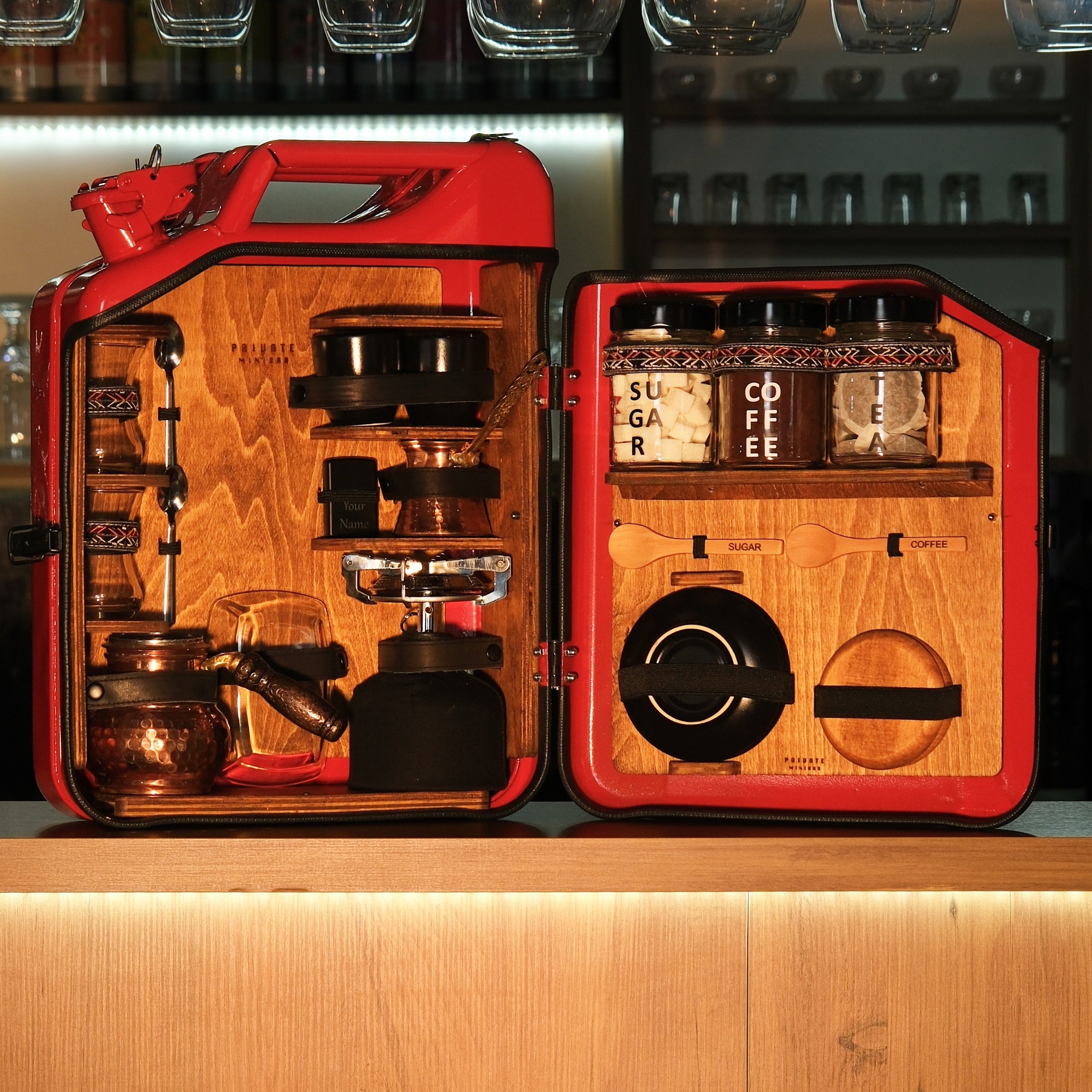 Çelik Bidon Çay & Türk Kahvesi Konsepti