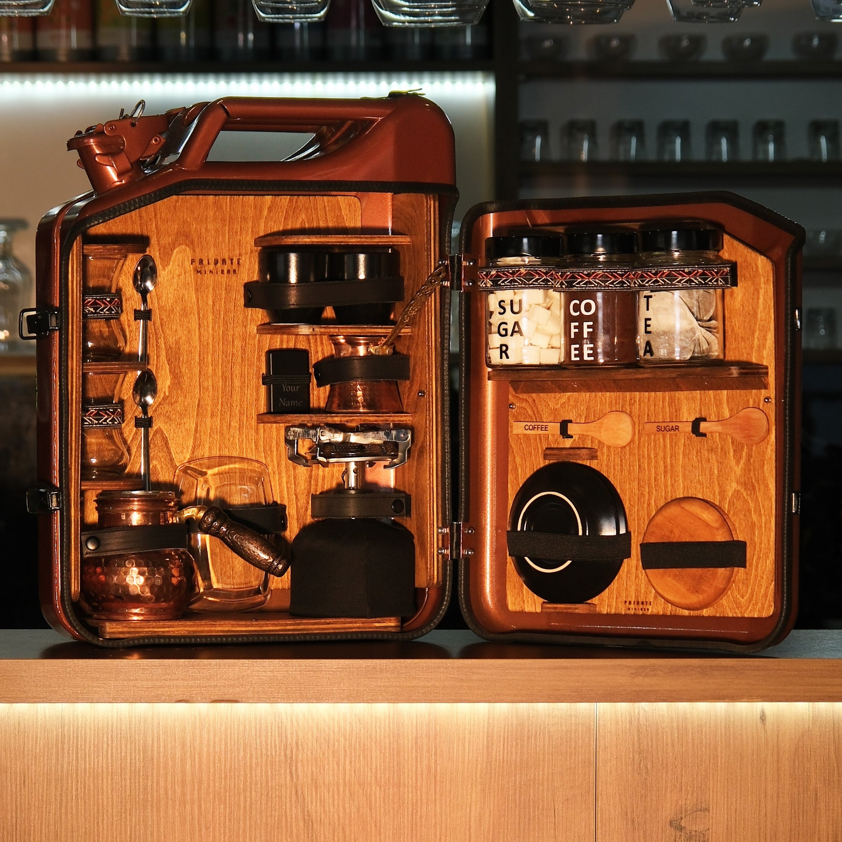 Çelik Bidon Çay & Türk Kahvesi Konsepti