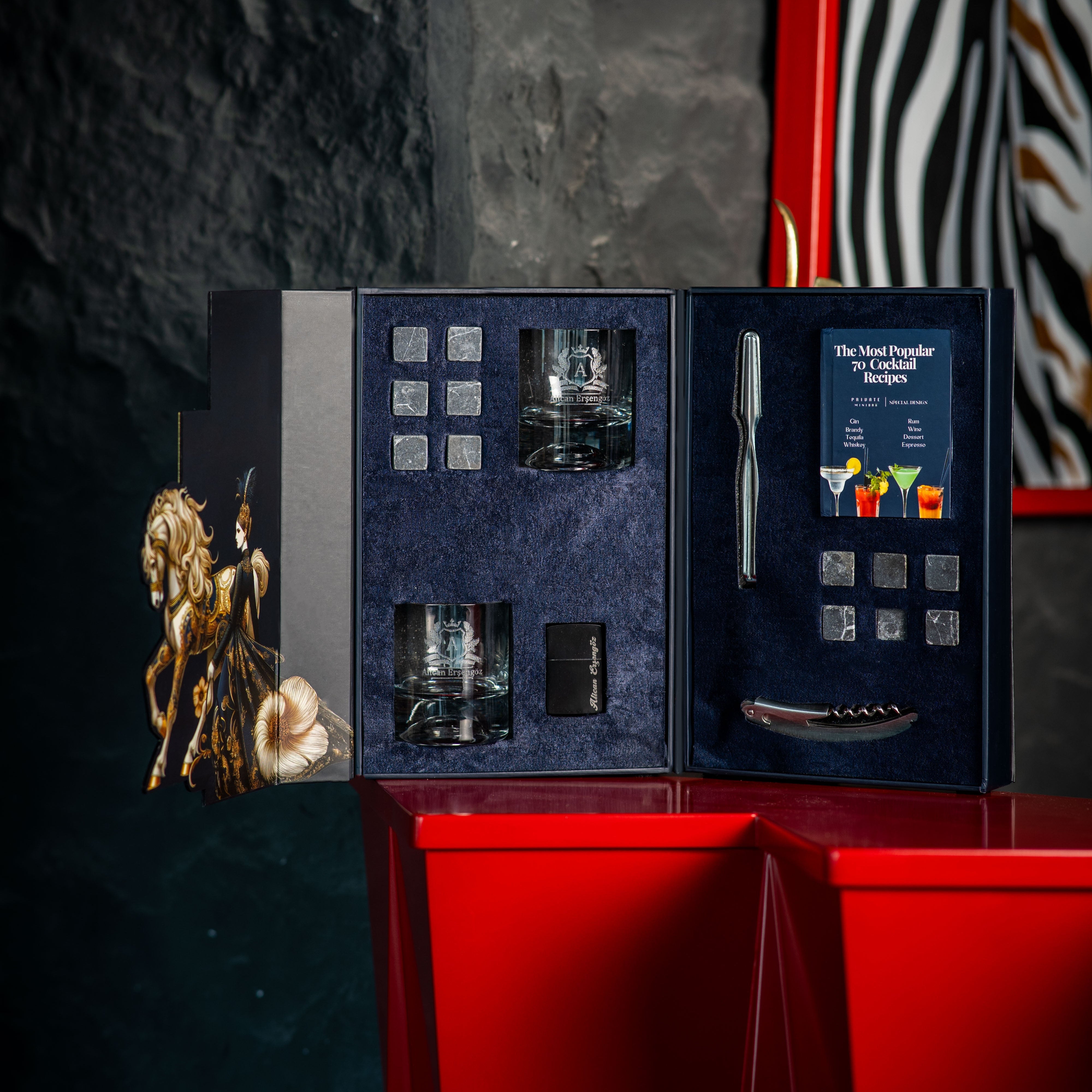 Fresk Serisi Viski Konsepti (Gift Box)