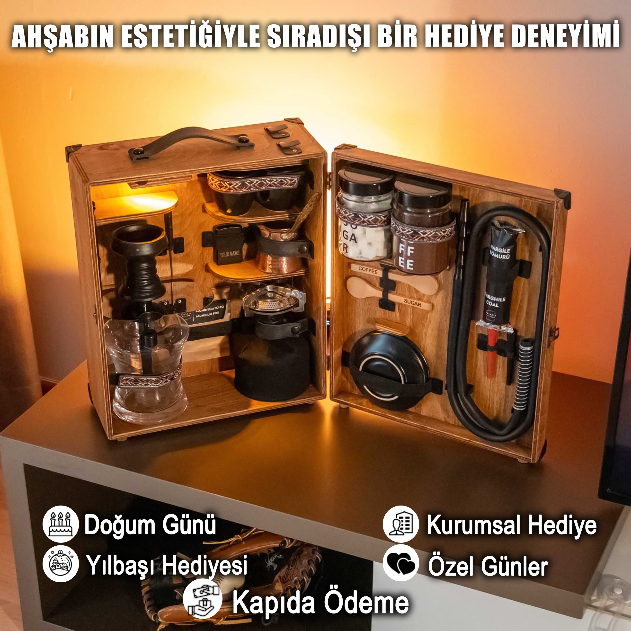 Showy Serisi / Nargile & Türk Kahvesi Konsepti