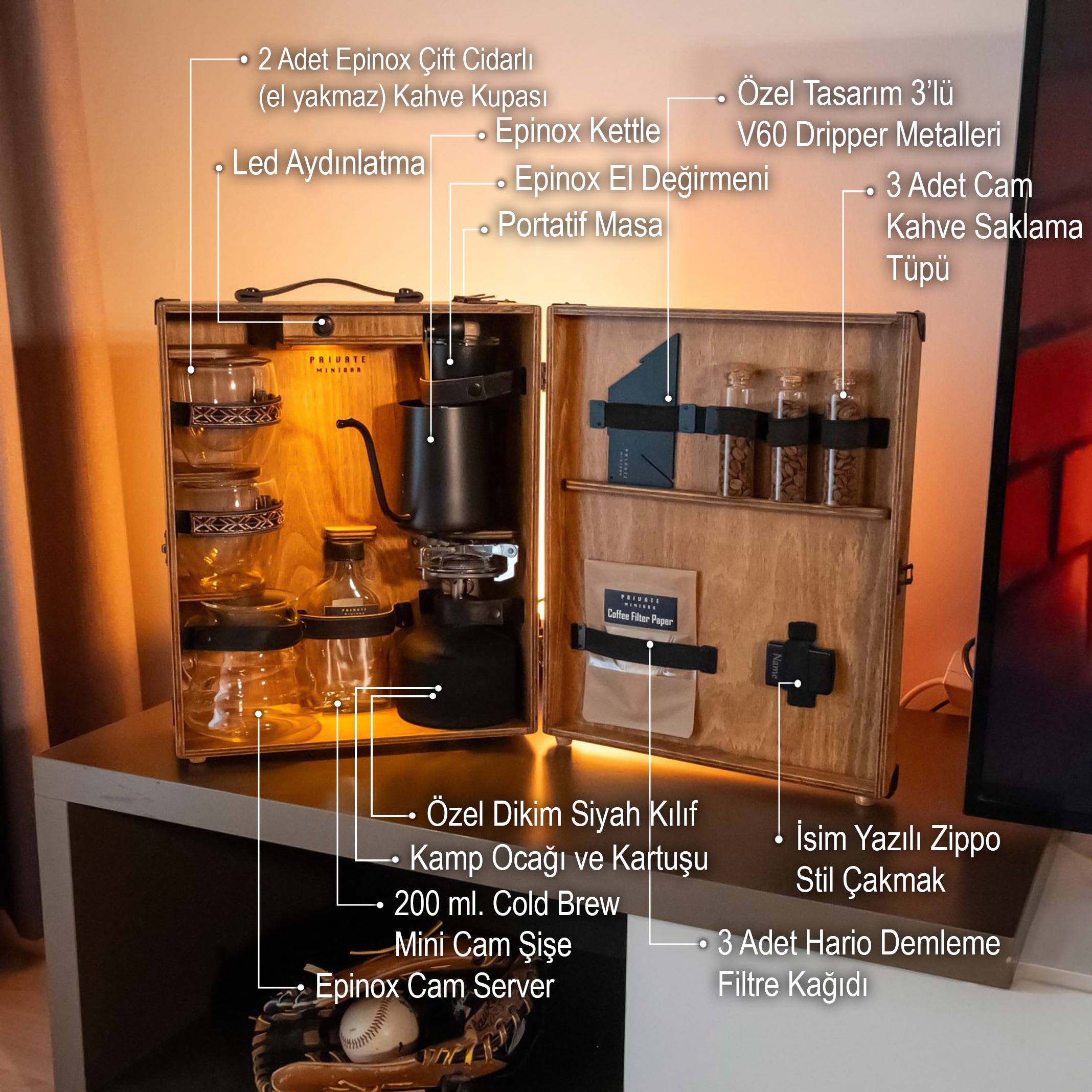 Showy Serisi / Demleme Kahve Konsepti