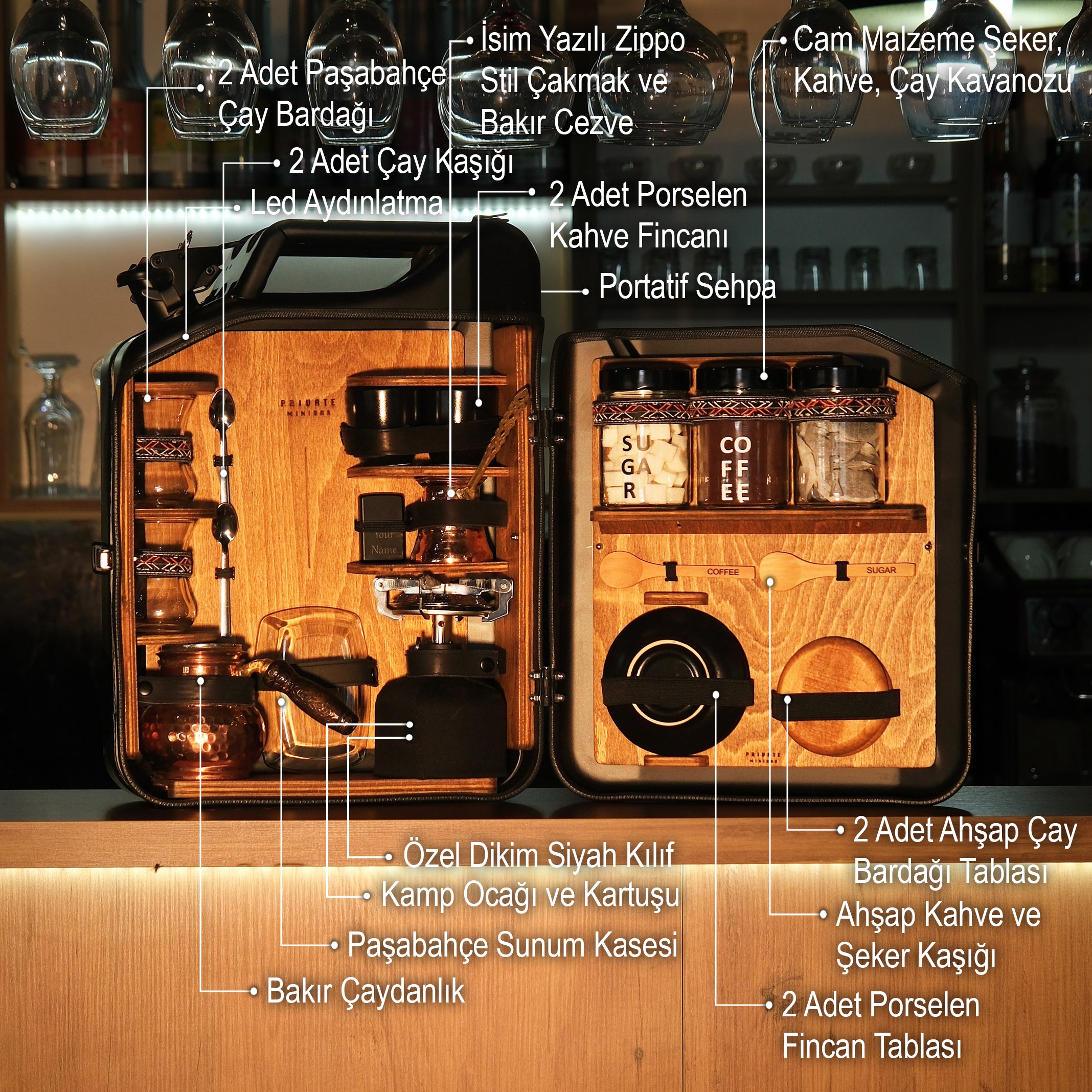 Çelik Bidon Çay & Türk Kahvesi Konsepti