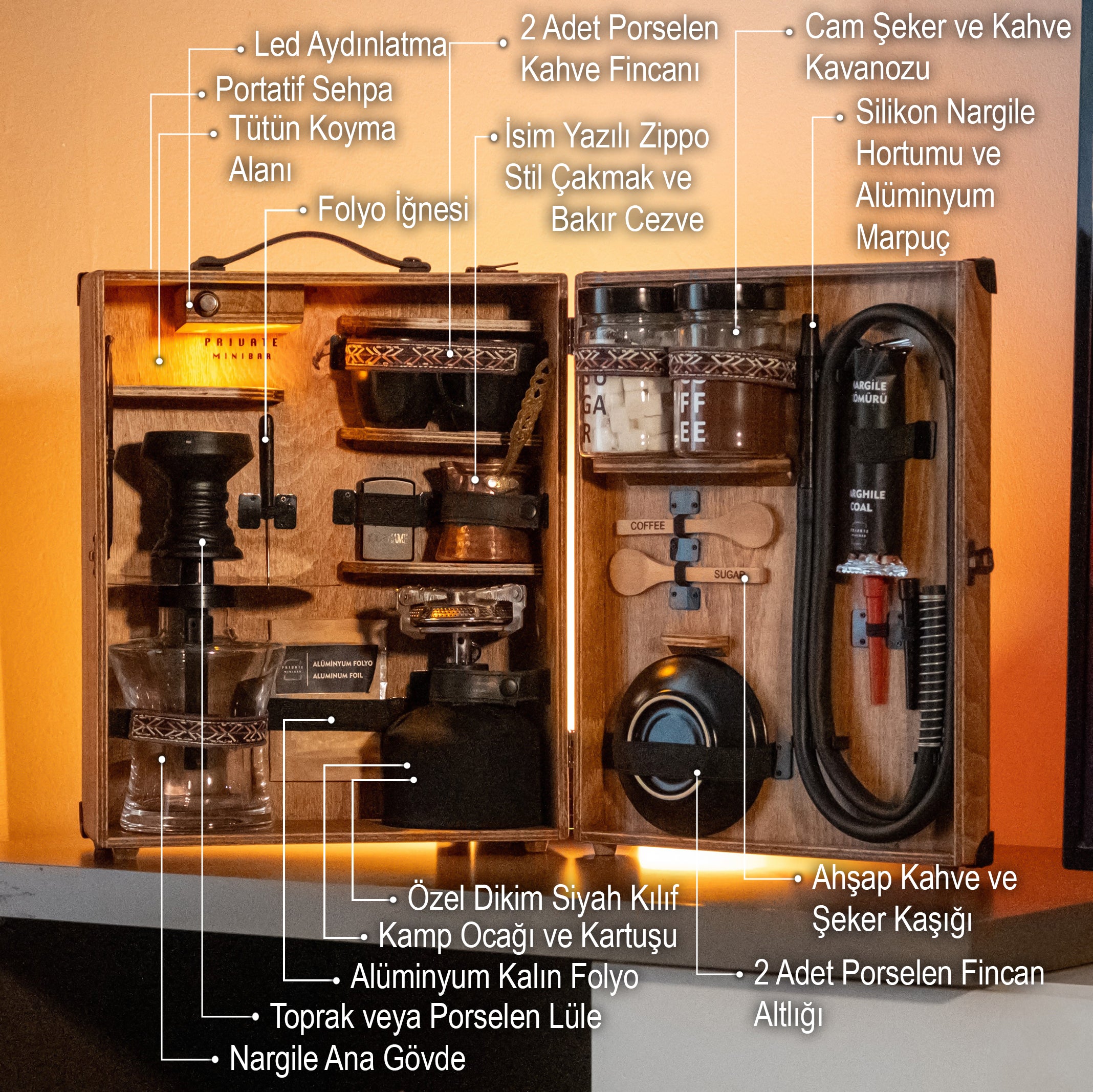 Showy Serisi / Nargile & Türk Kahvesi Konsepti