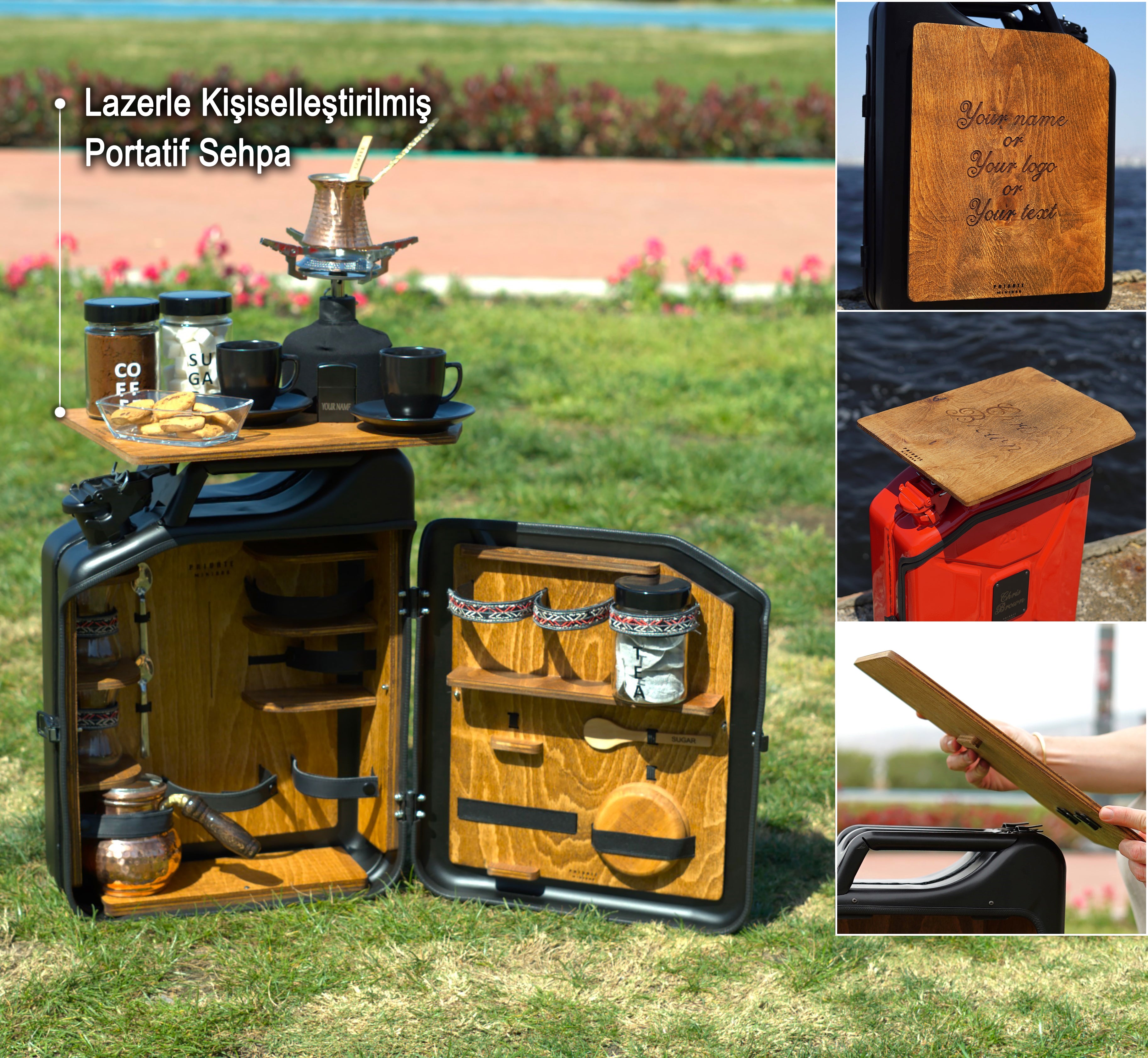 Çelik Bidon Çay & Türk Kahvesi Konsepti